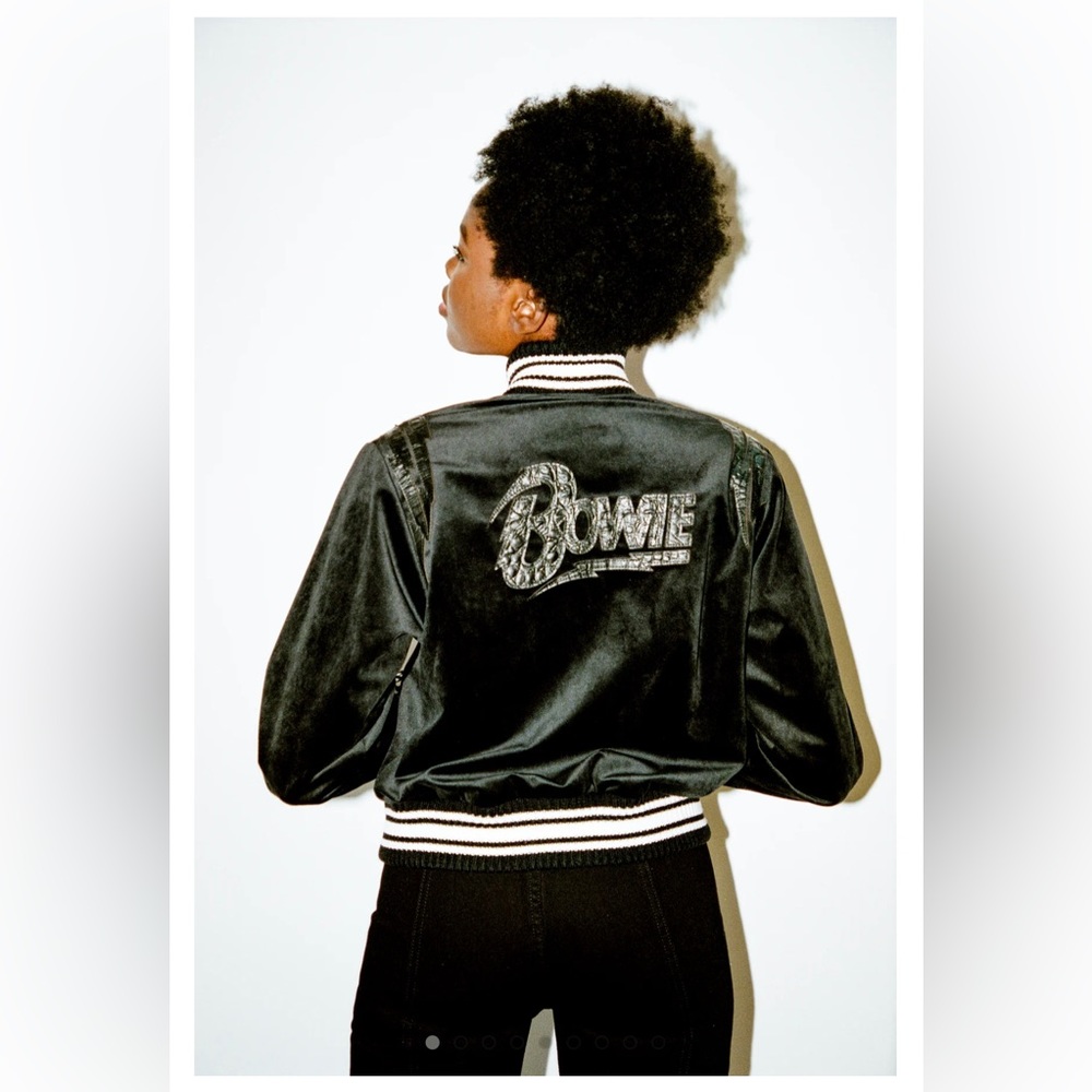 STONED IMMACULATE X DAVID BOWIE VELVET TOUR JACKET SOLD OUT !! Unisex NWOT